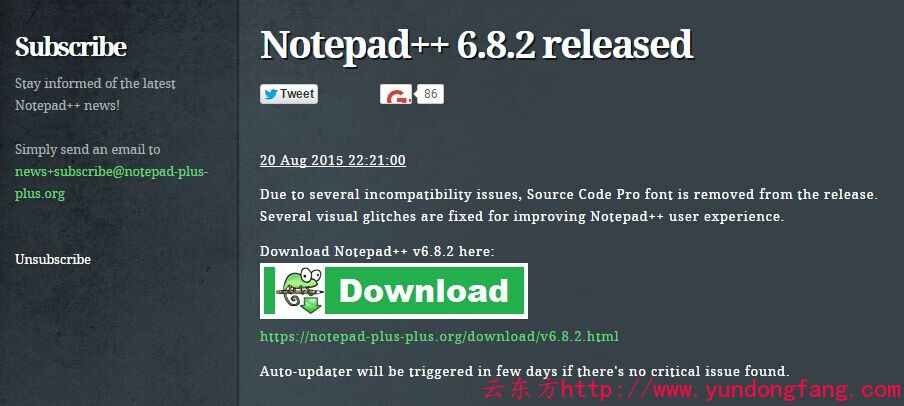 Notepad++ Home下载,NPP官方下载