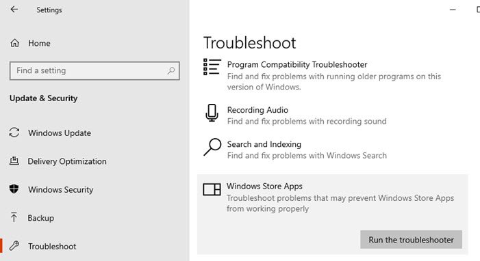 Microsoft Store应用程序不会在Windows 10中自动更新