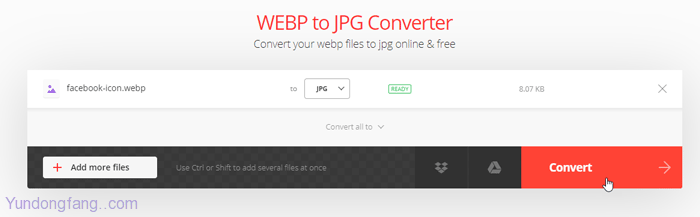 如何使用免费软件或在线工具将WebP转换为JPG