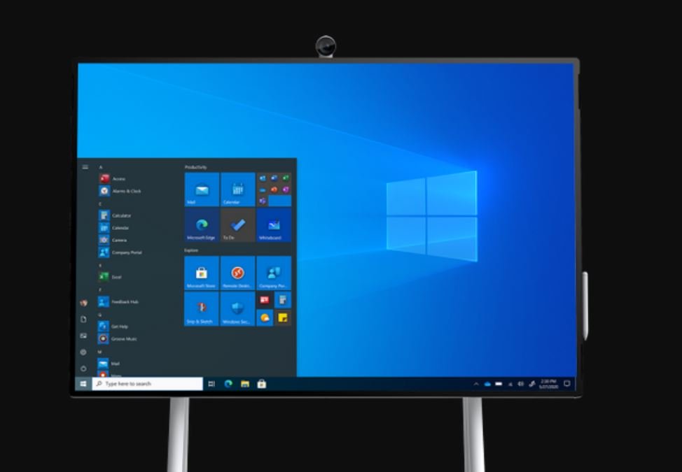 微软宣布Windows 10 Pro和Enterprise版支持Surface Hub 2S设备