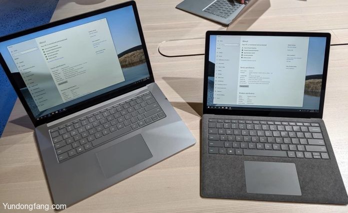 新一代的微软 Surface CPU或是Core i5 1035G1