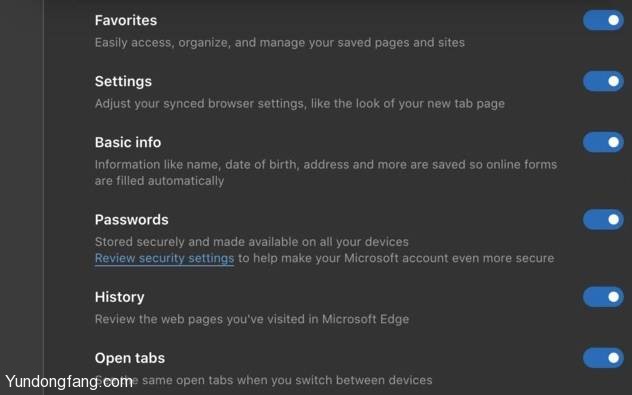 Microsoft Edge终于可以同步选项卡和历史记录！