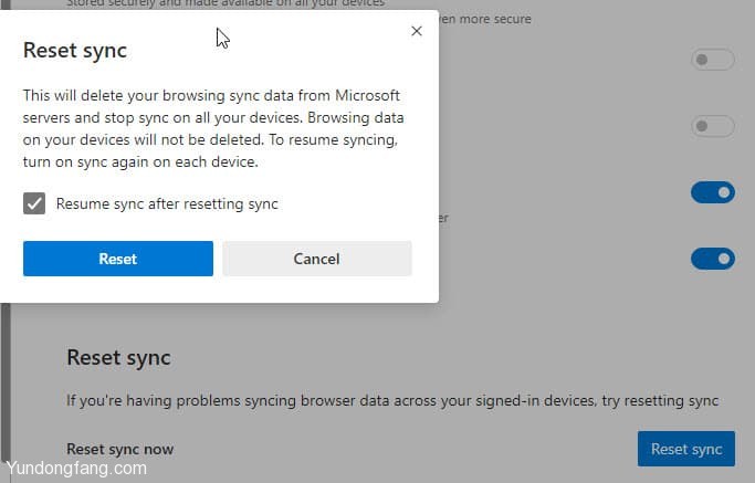 微软现在允许您删除Edge Sync数据，Edge浏览器删除同步数据