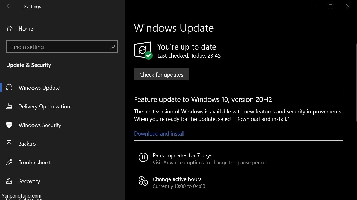 Windows-10-version-20H2-update
