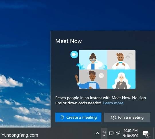 Windows-Meet-Now