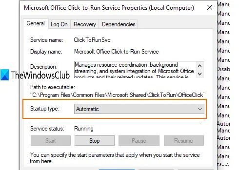 set-microsoft-office-click-to-run-service-to-automatic