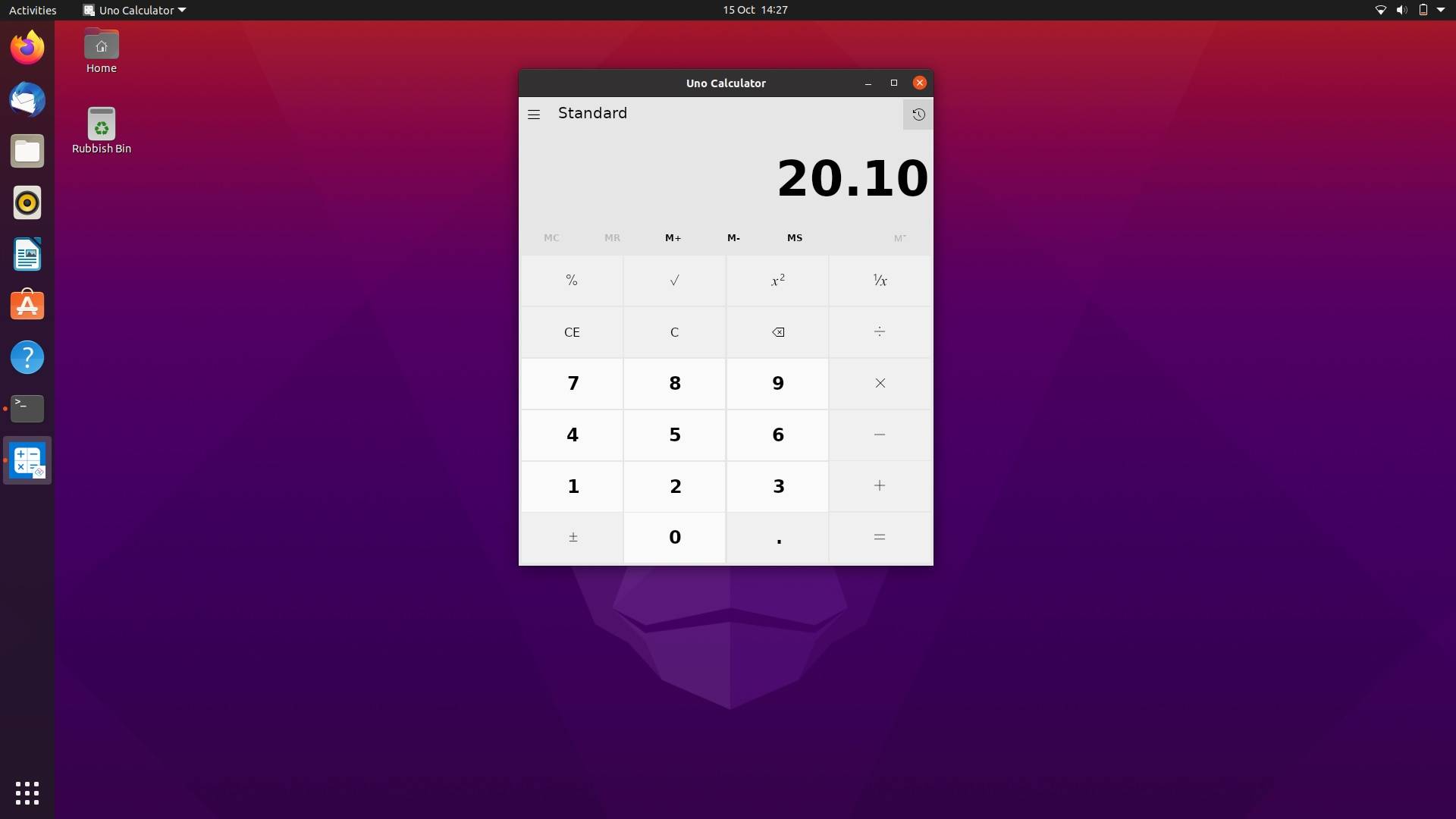 使用Uno Platform将Windows Calculator移植到Linux