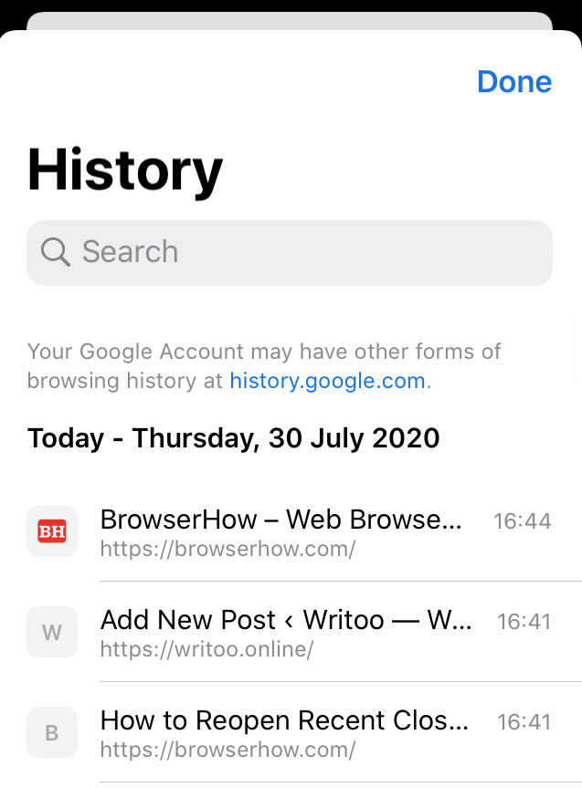 Chrome-iOS-History-Tab-with-Recent-History