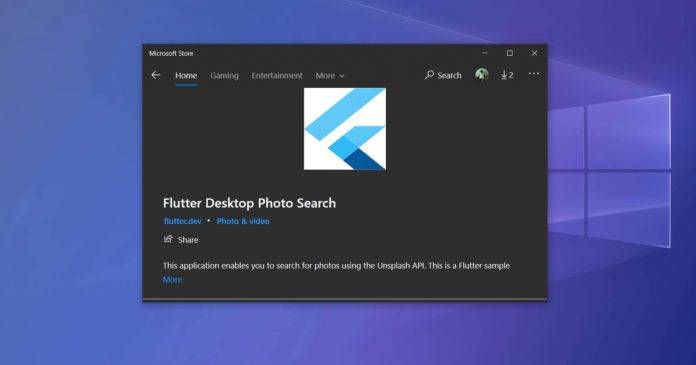 Google通过新的照片搜索展示了适用于Windows 10的Flutter应用