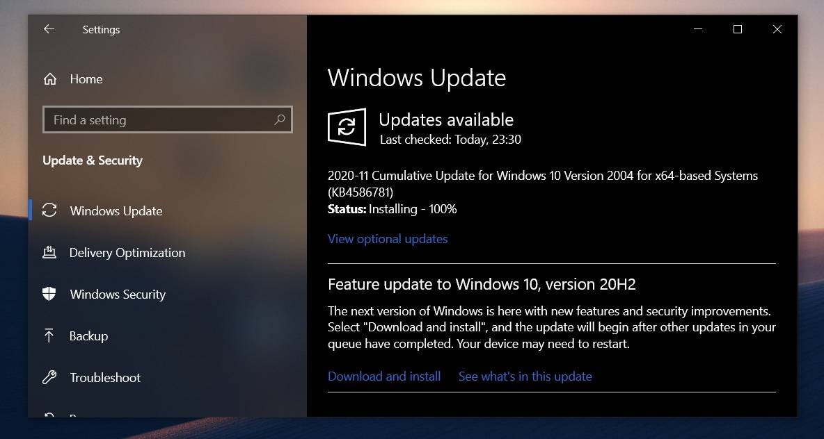 Windows 10 Build 19042.630现在可用，下载离线安装程序