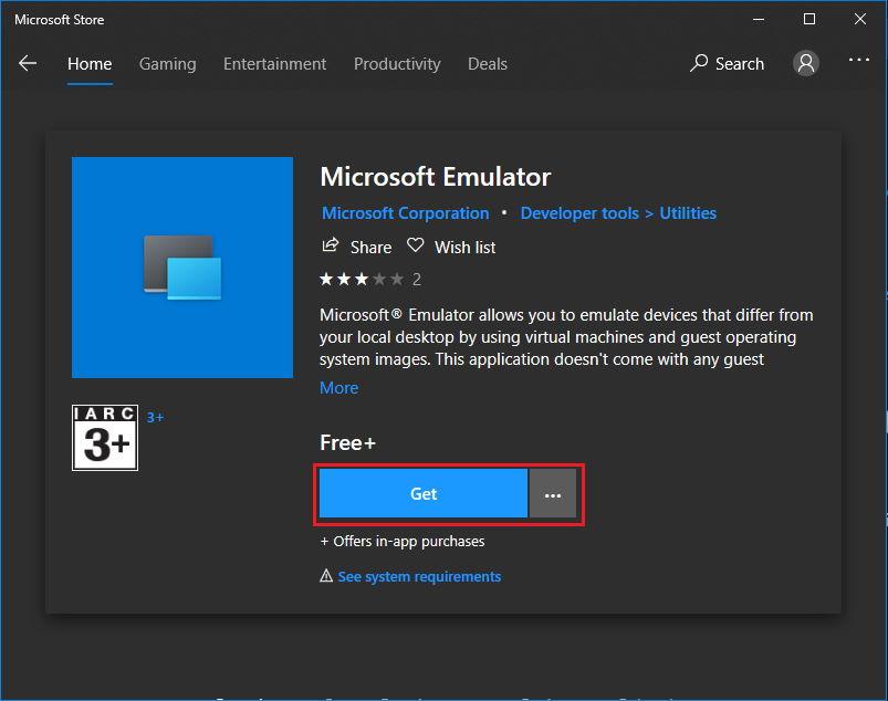 Microsoft-Emulator