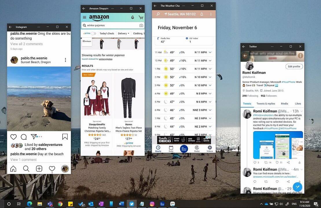 Windows 10更新将使Android应用在PC上更加自然