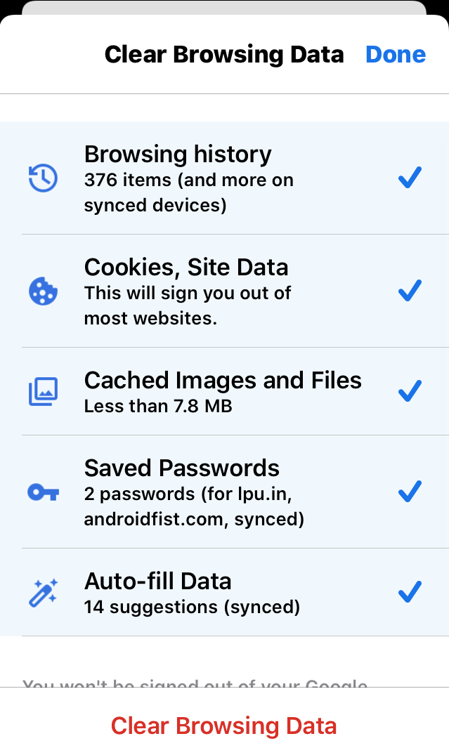 Reset-Chrome-iOS-browsing-data