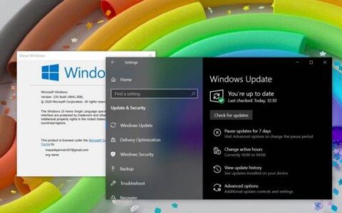 Windows 10 Build 18363.1198现在可用，下载离线安装程序