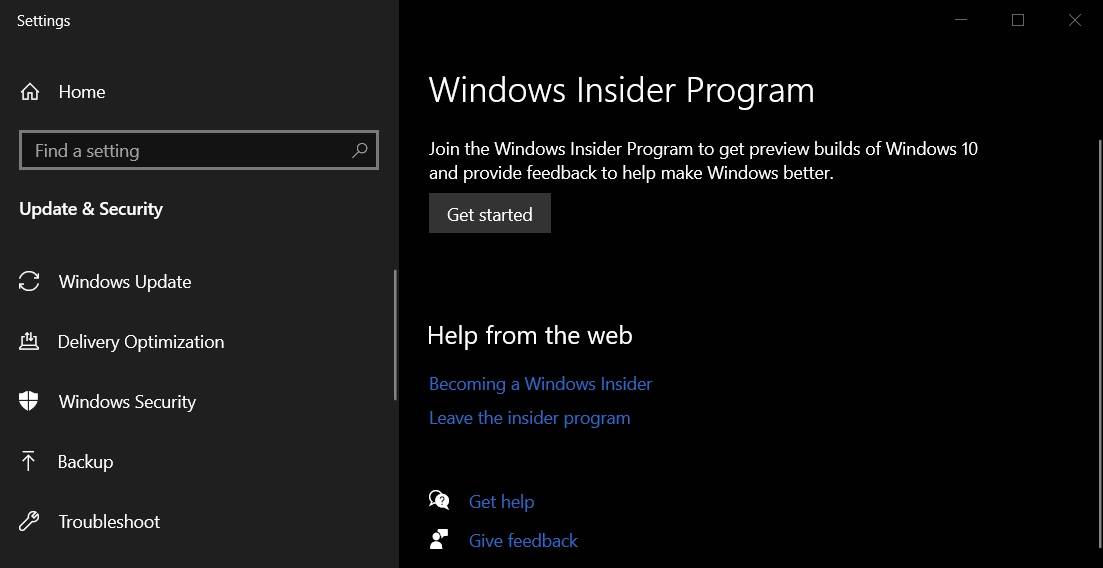 Windows-Insider-program