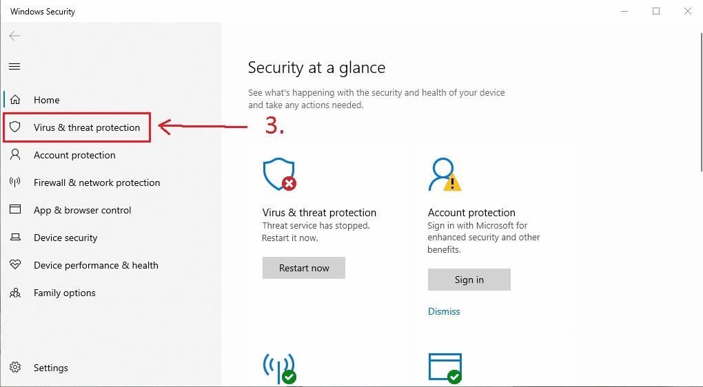 如何在Windows 10中禁用Windows Defender？