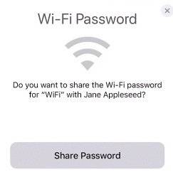 Share-mac-WiFi-password