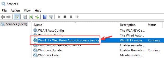 WinHTTP-Web-Proxy-Auto-Discovery-Service