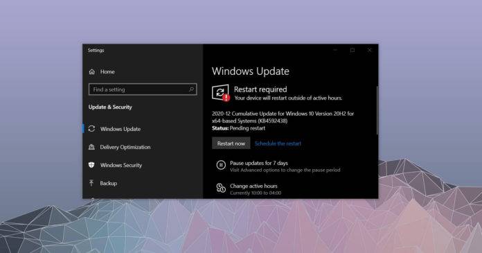 Windows 10 2020年12月更新：新增和改进