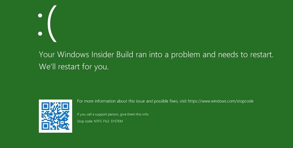 微软确认Windows 10更新错误会导致启动问题