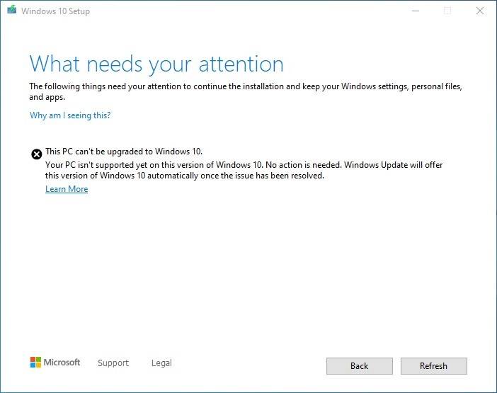 Windows 10的最新功能更新现已与更多设备兼容