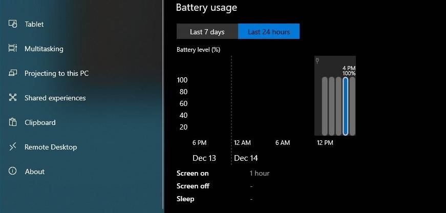 Windows-Battery-usage