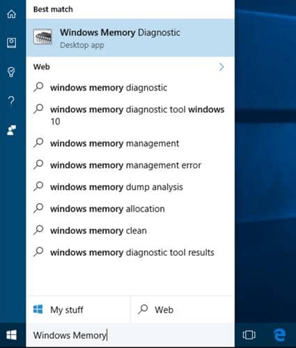 如何使用Windows 10 自带的内存诊断工具测试RAM
