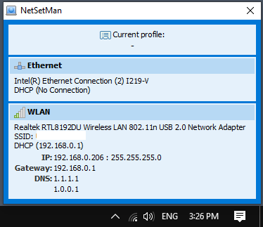 Windows网络设置管理器NetSetMan 5.0发布，改进了配置文件管理