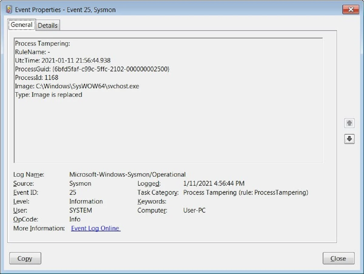 微软发布适用于Windows 10的Sysmon 13，具有恶意软件过程篡改检测
