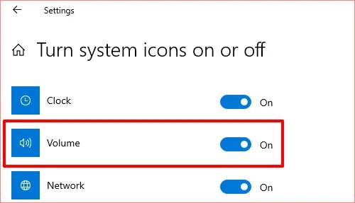 Windows 10中缺少音量或声音图标：如何修复