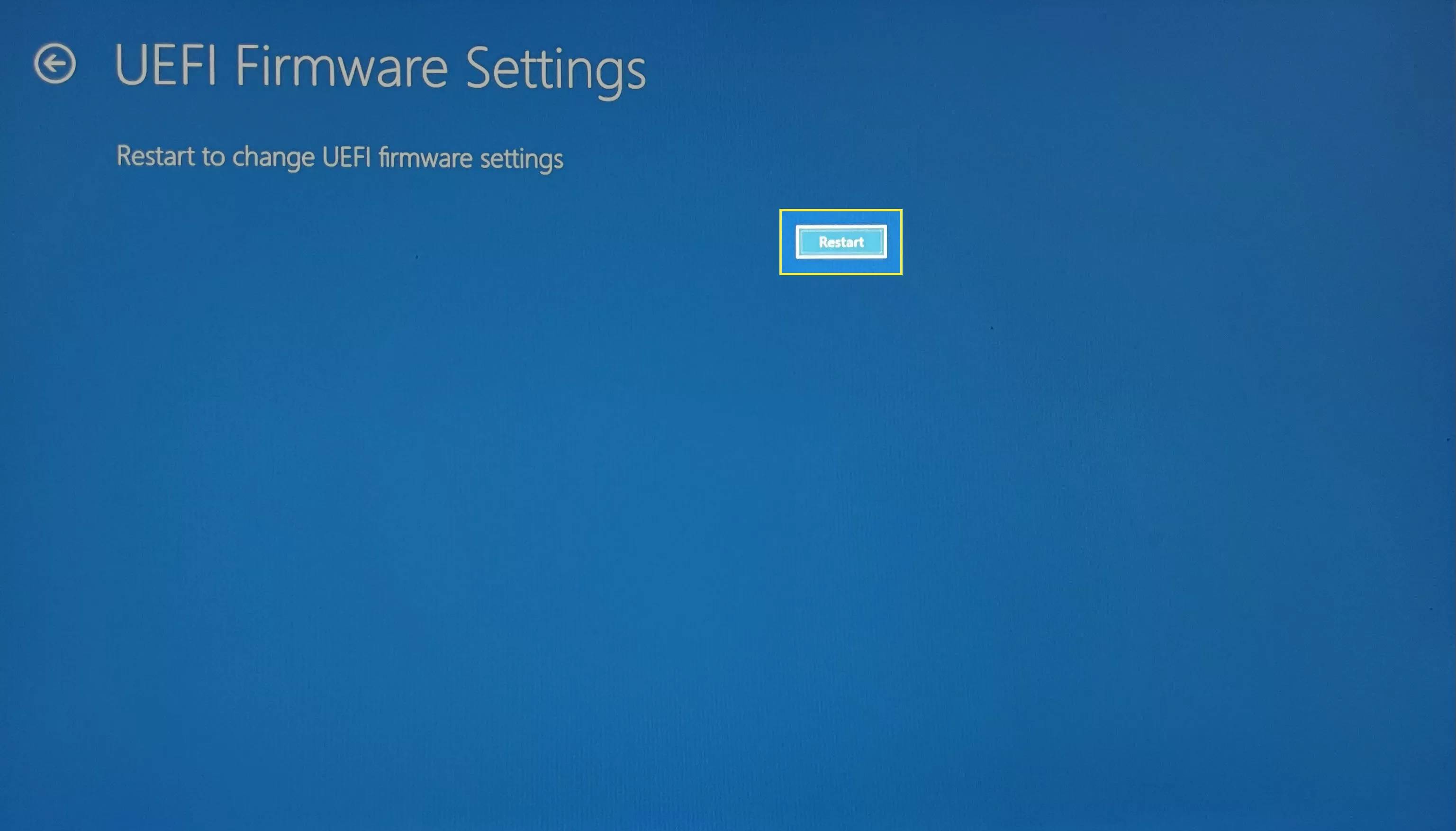 如何在Windows 10上访问（旧版）BIOS