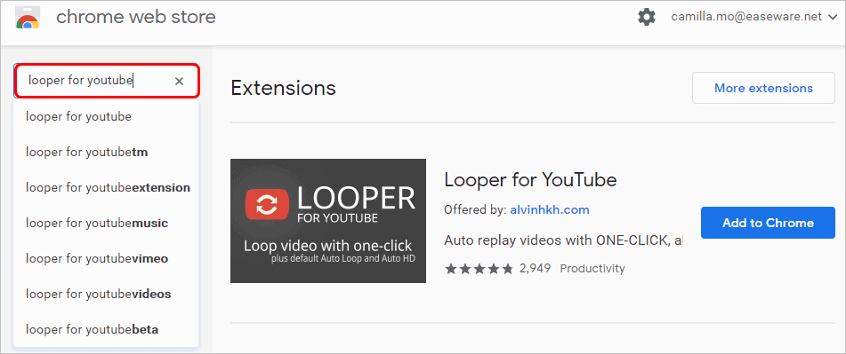 Browser-Extension-For-Youtube