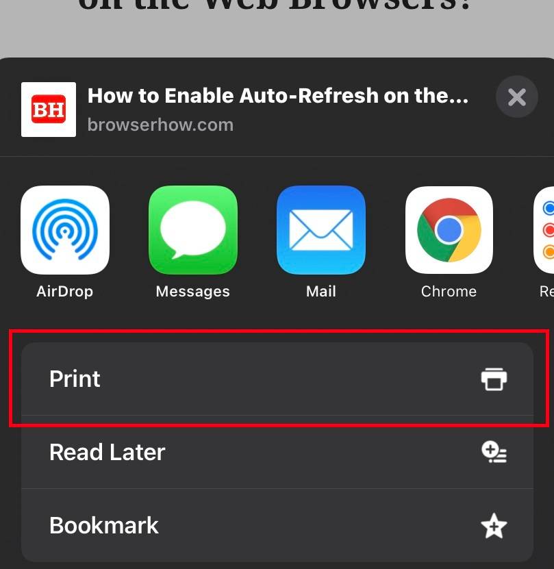 Chrome-iPhone-Print-option-command