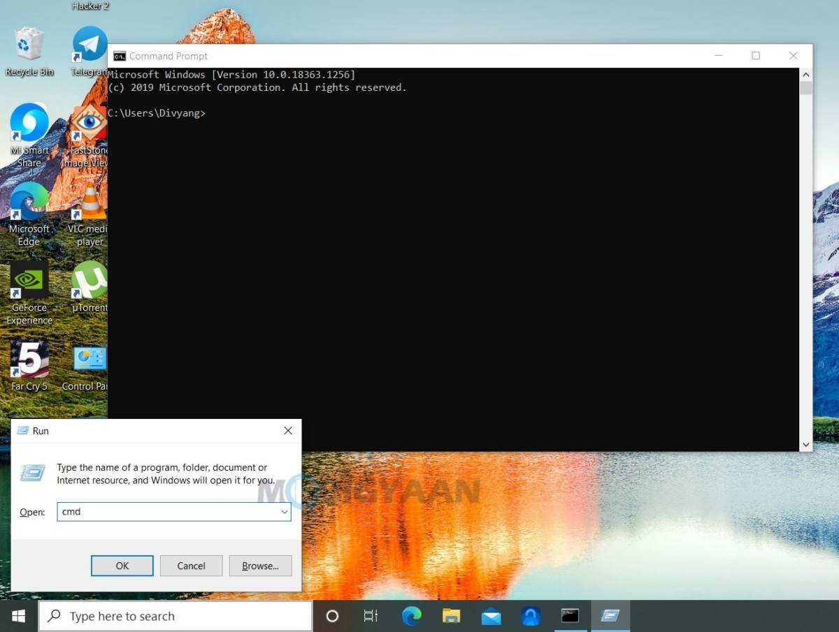 如何使用命令提示符打开Windows File Explorer
