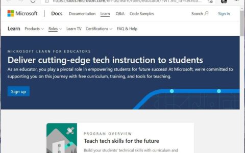 Microsoft宣布Microsoft Learn for Educators计划的全球可用性
