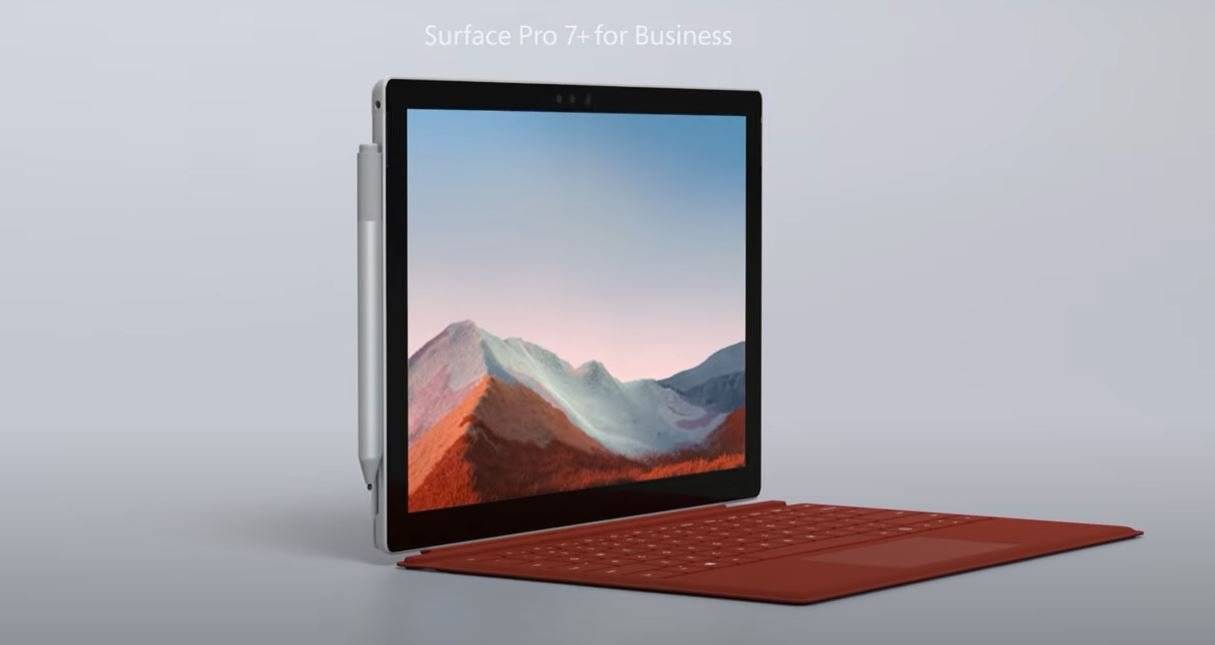 微软宣布Surface Pro 7+配备英特尔11代处理器和可选的内置LTE