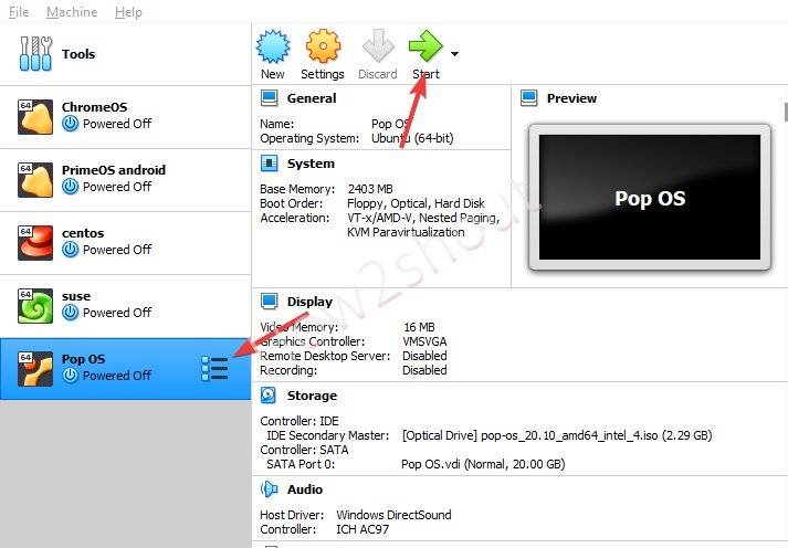 如何在Virtualbox虚拟机中安装Pop OS