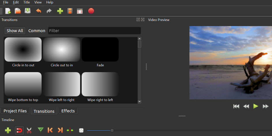 OpenShot如何在两个剪辑之间添加过渡效果