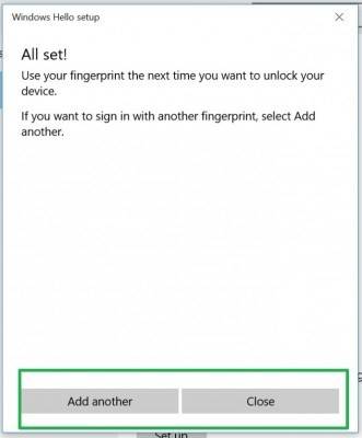 如何使用指纹登录Windows 10-IdeaPad，ThinkPad