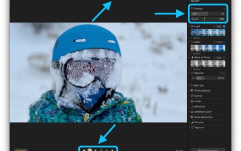 如何使用“照片”应用程序在Mac上调整人像模式模糊