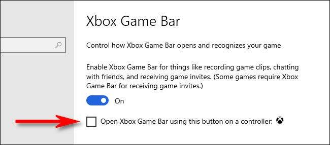 如何禁用（或启用）Windows 10的Xbox Game Bar