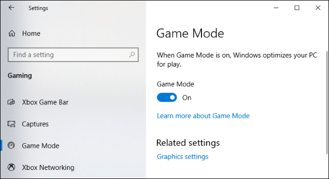 “游戏模式”有什么作用？Windows 10 PC默认启用“游戏模式”