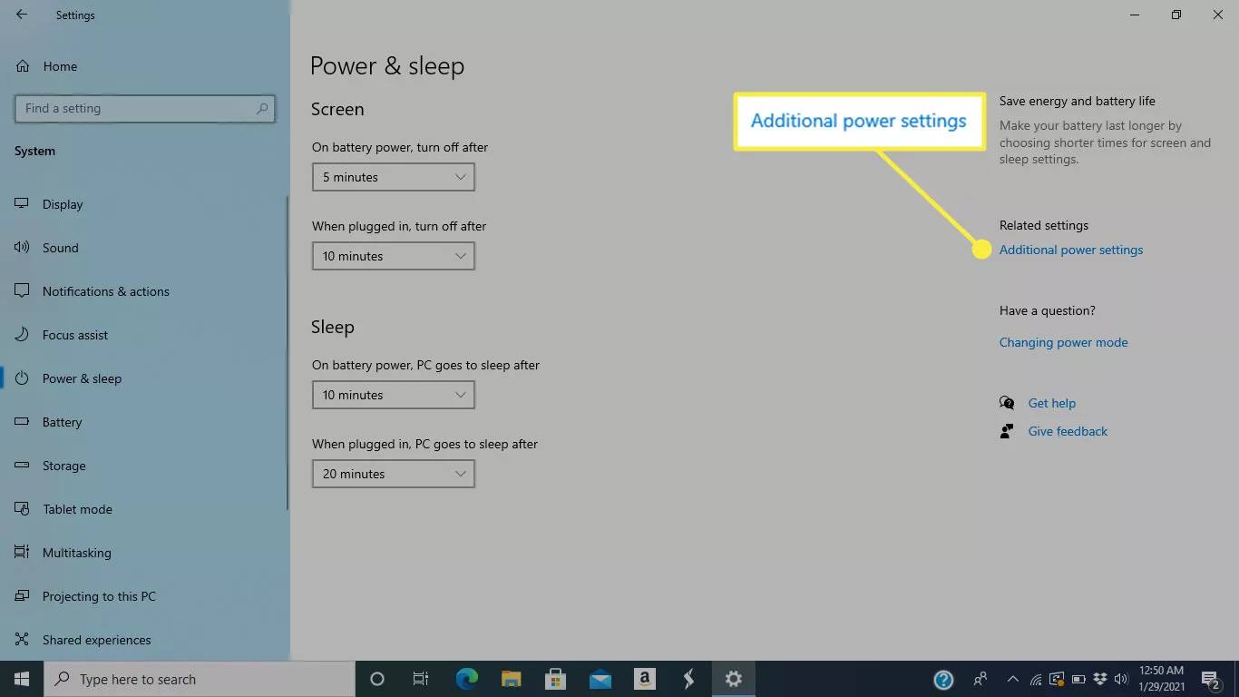 如何在Windows 10中打开或关闭休眠模式