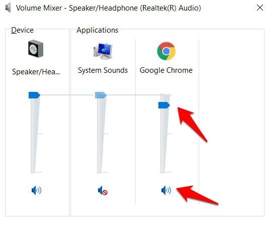 Chrome-Volume-Mixer