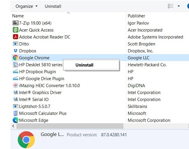 Uninstall-Google-Chrome-from-Windows