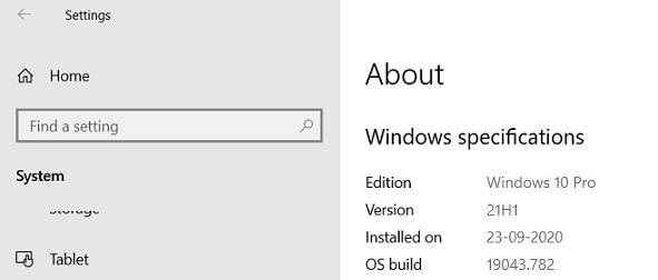 Windows-10-21H1-Settings