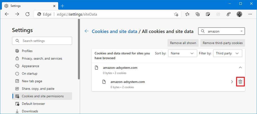 delete-specific-cookie-microsoftedge