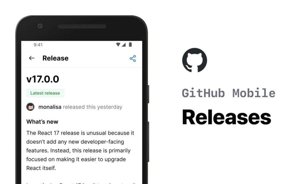 GitHub-Mobile-Releases