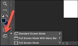 Photoshop-Toolbar-Screen-Mode-Options