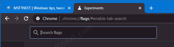 Type-Enable-Tab-Search-flag-in-address-bar